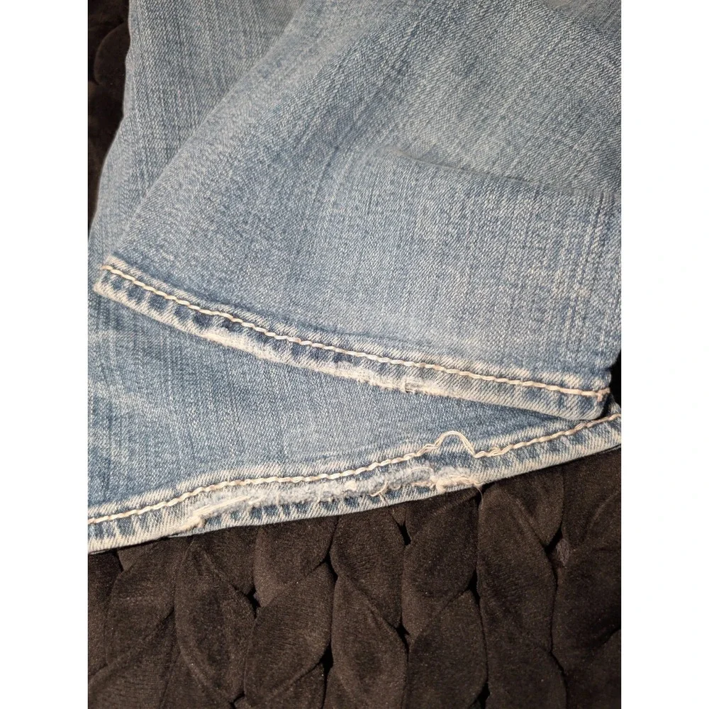 Silver Jeans Co. Suki Mid-Rise Bootcut Light Wash Blue Jeans Size W34 L32